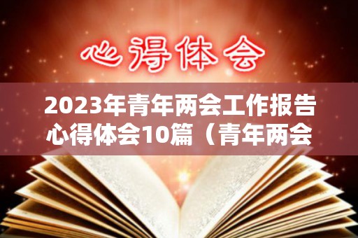 2023年青年两会工作报告心得体会10篇（青年两会）