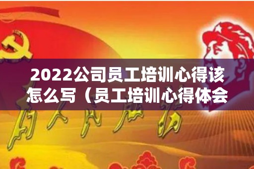 2022公司员工培训心得该怎么写（员工培训心得体会总结怎么写）
