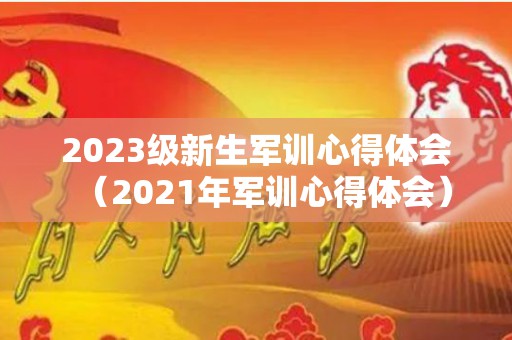 2023级新生军训心得体会（2021年军训心得体会）