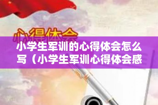 小学生军训的心得体会怎么写（小学生军训心得体会感悟300字）