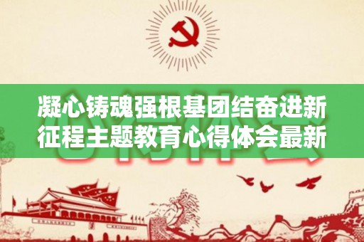凝心铸魂强根基团结奋进新征程主题教育心得体会最新六篇（凝心铸魂第一集观后感）