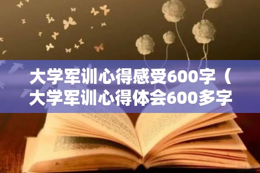 大学军训心得感受600字（大学军训心得体会600多字）