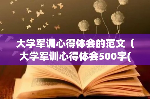 大学军训心得体会的范文（大学军训心得体会500字(精选范文5篇)）