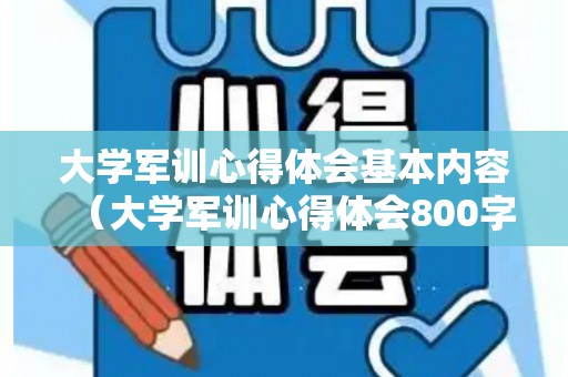 大学军训心得体会基本内容（大学军训心得体会800字左右）