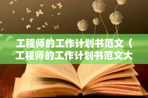 工程师的工作计划书范文（工程师的工作计划书范文大全）