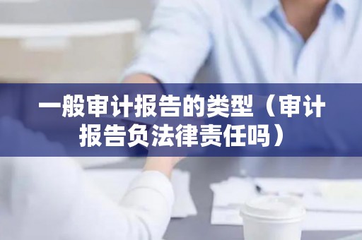 一般审计报告的类型（审计报告负法律责任吗）