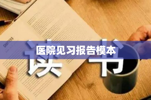 医院见习报告模本