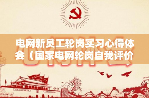 电网新员工轮岗实习心得体会（国家电网轮岗自我评价）