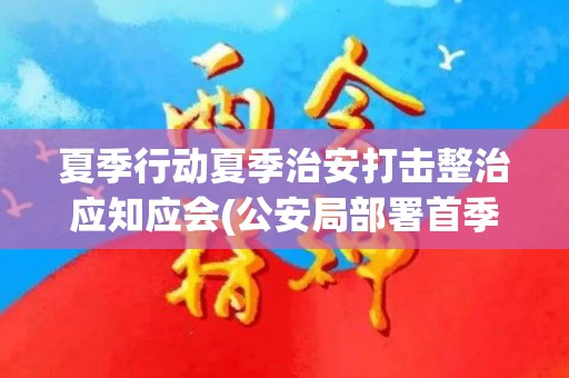 夏季行动夏季治安打击整治应知应会(公安局部署首季攻势)