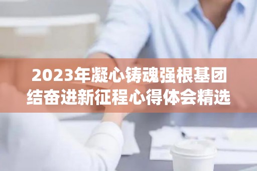 2023年凝心铸魂强根基团结奋进新征程心得体会精选6篇(凝心铸魂第一集观后感)